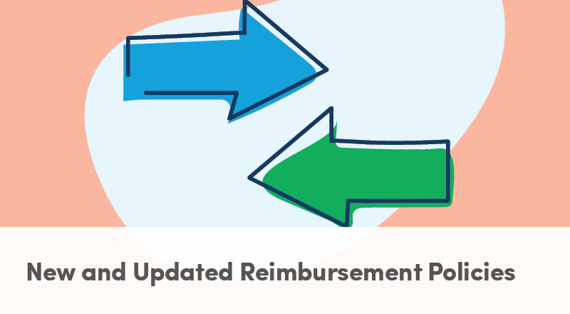 New and Updated Reimbursement